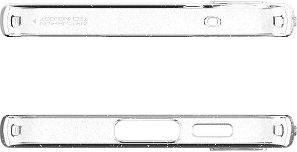 Puzdro na mobil Spigen Liquid Crystal Glitter Crystal Quartz Samsung Galaxy S23 FE ...