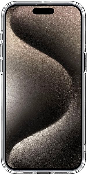 Pouzdro na mobil Spigen Ultra Hybrid MagSafe Zero One Natural Titanium iPhone 15 Pro ...