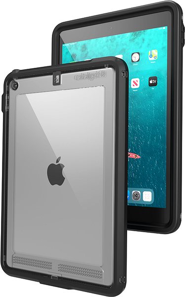 Tablet tok Catalyst Waterproof Case Black iPad 10.2