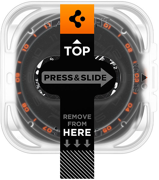 Schutzglas Spigen Glass tR EZ Fit 2 Pack Transparency Samsung Galaxy Watch Ultra 2 47 mm ...