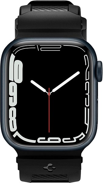 Armband Spigen Rugged Band, mattschwarz - Apple Watch 49 mm / 46 mm / 45 mm / 44 mm / 42 mm ...