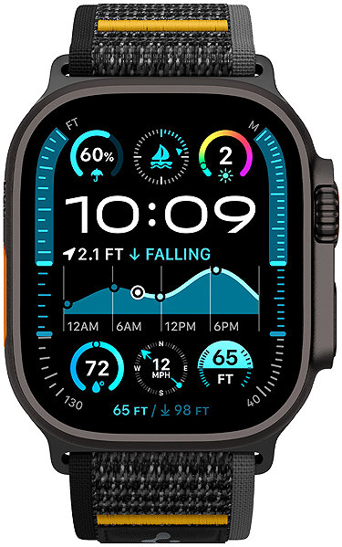 Armband Spigen Athlex Air Active Band Black Apple Watch 49mm/46mm/45mm/44mm ...