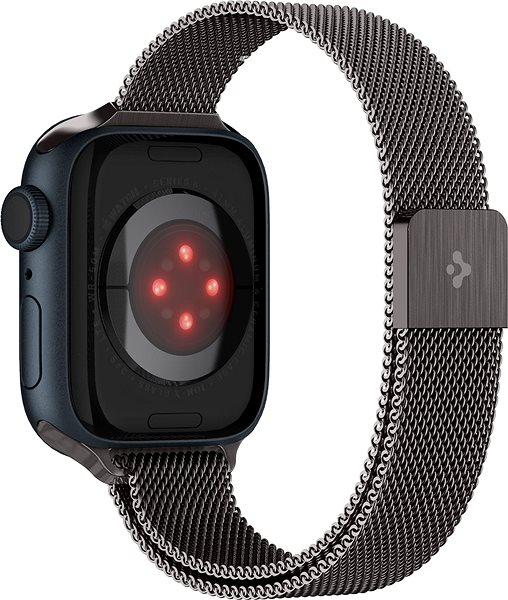 Armband Spigen Metal Fit Graphit Apple Watch 41 mm/40 mm/38 mm ...