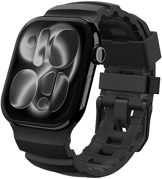 Armband Spigen Silicone Band Apple Watch 49mm/46mm/45mm/44mm Black ...