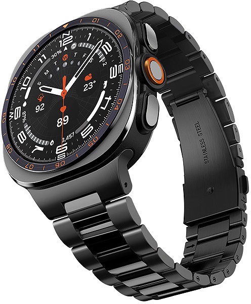 Armband Spigen Modern Fit 316L Samsung Galaxy Watch Ultra 2/1 47mm Black ...