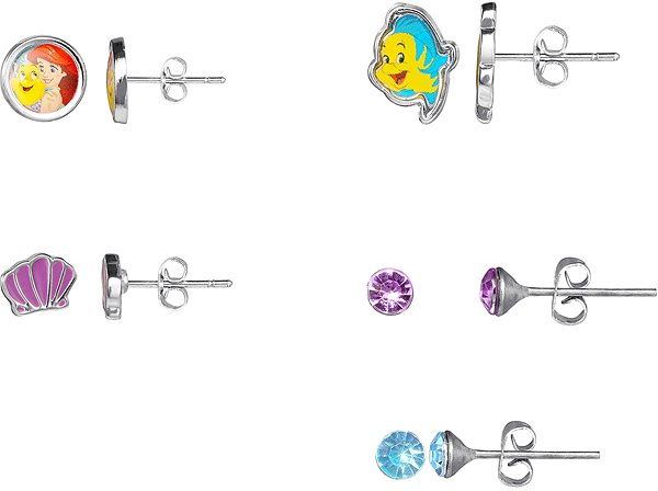Fülbevaló DISNEY Princess Ariel 5 darabos fülbevaló készlet - SH00341RL ...