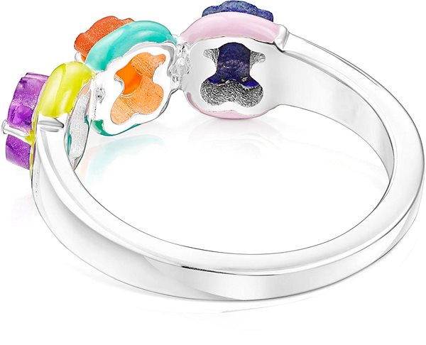 Gyűrű TOUS Vibrant Color 211435540 (Ag 925/1000, 3,025 g) ...