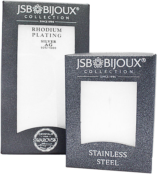 JSB Bijoux wider gold-plated hoop earrings 92400580g (Ag925/1000, 8.22g) .