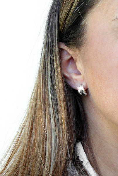 JSB Bijoux Double Drop 92400595r earrings (Ag925/1000, 3.78g).