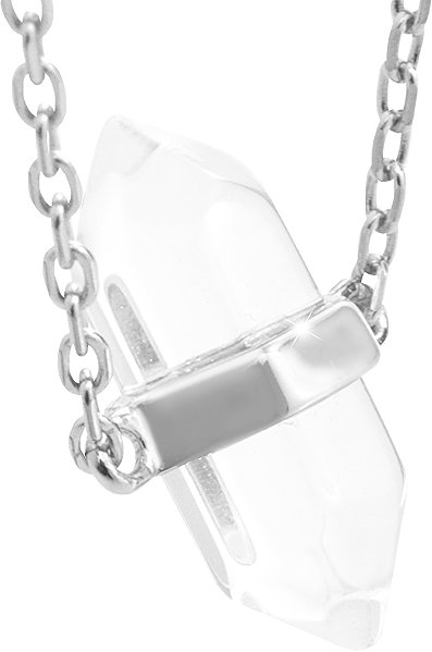 JSB Bijoux Crystal Necklace 92300529cr (Ag925/1000, 2.62g).