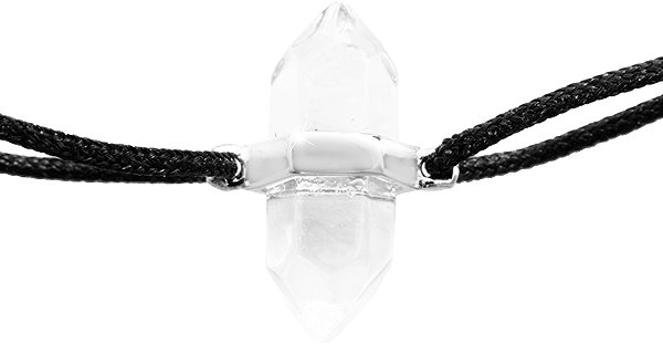 JSB Bijoux Crystal Cord Bracelet 92500529cr (Ag925/1000, 1.04g).