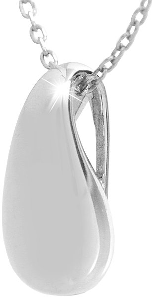 JSB Bijoux Metal Drop Necklace 92300583r (Ag925/1000, 2.62g).