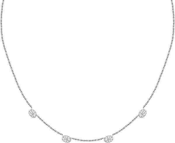 MORELLATO Pave AZB01 Necklace (Ag 925/1000, 3.75g).