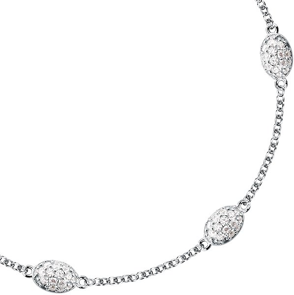 MORELLATO Pave AZB07 Bracelet (Ag 925/1000, 3.15g).
