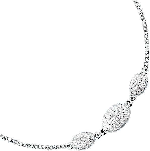 MORELLATO Pave AZB11 Bracelet (Ag 925/1000, 2.7g).