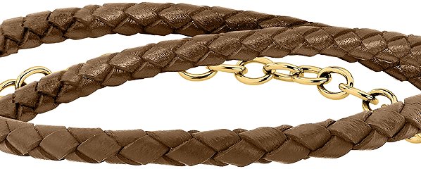 TRUSSARDI Leather Bracelet TJAXZ16.