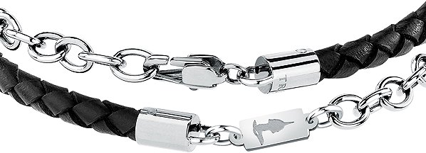 TRUSSARDI Leather TJAXZ17 Bracelet.
