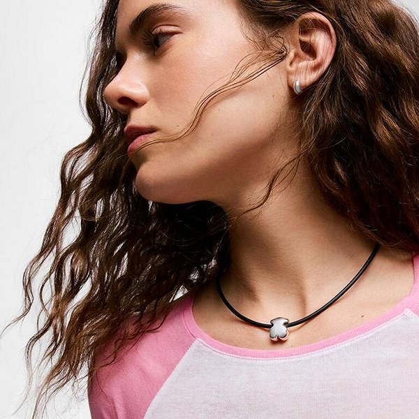 TOUS Bold Motif 1004572800 Necklace (Ag925/1000, 2.43g).