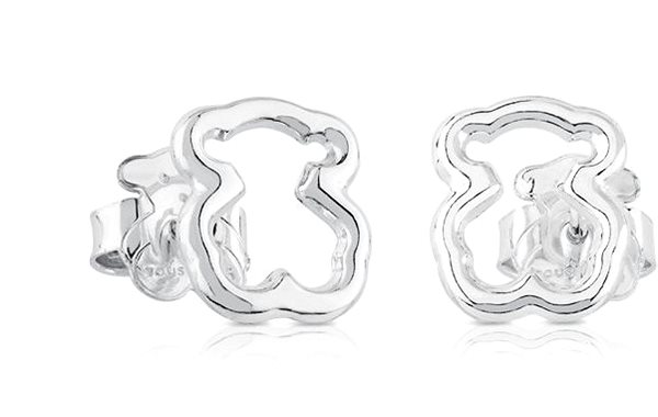 TOUS New Carrusel 316983500 earrings (Ag 925/1000, 1.663g).