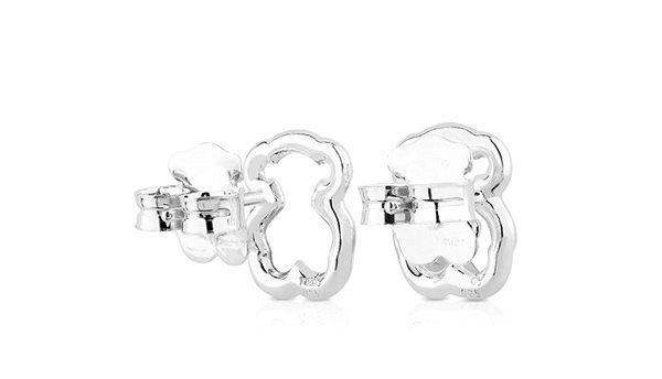TOUS New Carrusel 316983500 earrings (Ag 925/1000, 1.663g).
