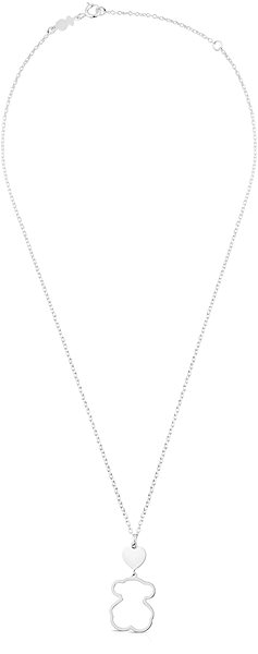 TOUS New Silueta 612494510 Necklace (Ag 925/1000, 3.61g).