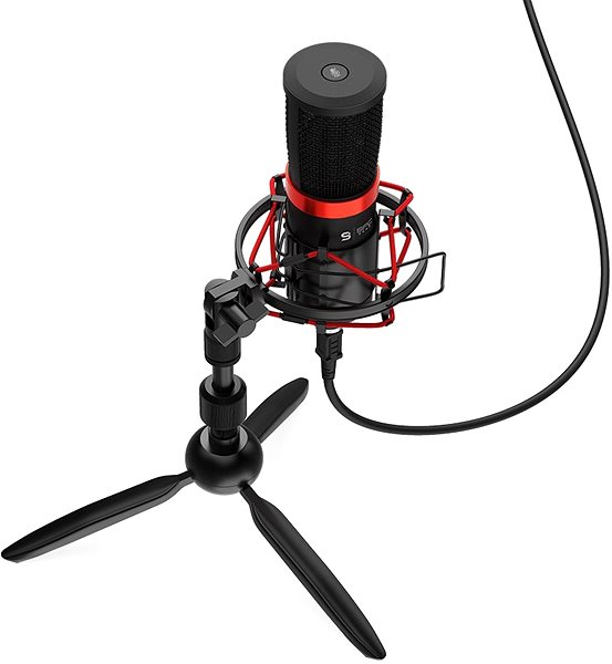 Microphone SPC Gear SM950T Lateral view