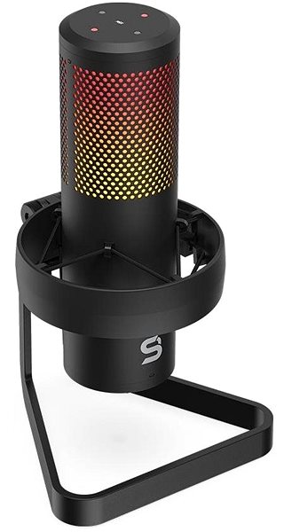 Mikrofon SPC Gear AXIS černý Boční pohled