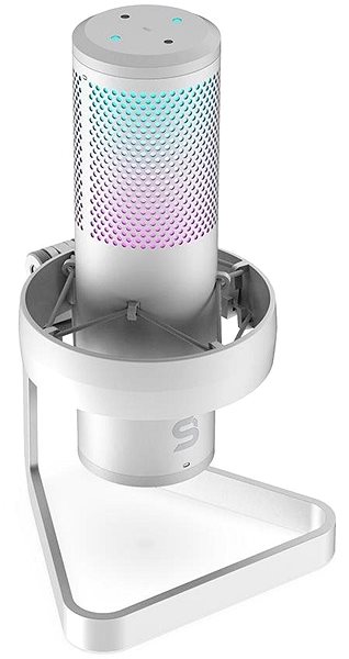 Mikrofon SPC Gear AXIS bílý Boční pohled