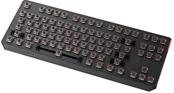 Herná klávesnica SPC Gear GK630K Tournament CZ Kailh Brown RGB ...