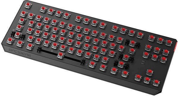 Herná klávesnica SPC Gear GK630K Tournament CZ Kailh Red RGB ...