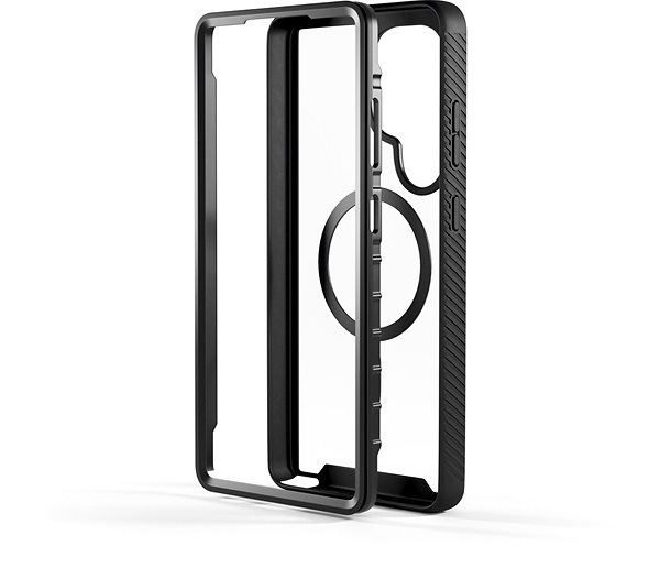 Hülle für Handy Spello Robuste magnetische Hülle Samsung Galaxy S24/S25 5G - schwarz .