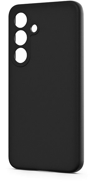 Abdeckung für Handy Spello Silikon magnetische Abdeckung Samsung Galaxy S25 5G - schwarz .