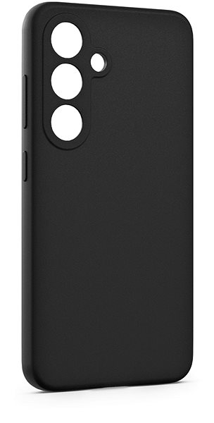 Abdeckung für Handy Spello Silikon magnetische Abdeckung Samsung Galaxy S25 5G - schwarz .