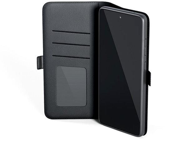 Puzdro na mobil Spello flipové puzdro pre Samsung Galaxy A35 5G – čierne ...