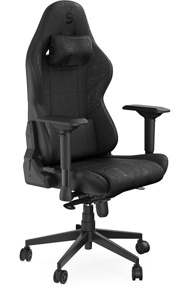 Gamer szék SPC Gear SR600 BK Oldalnézet