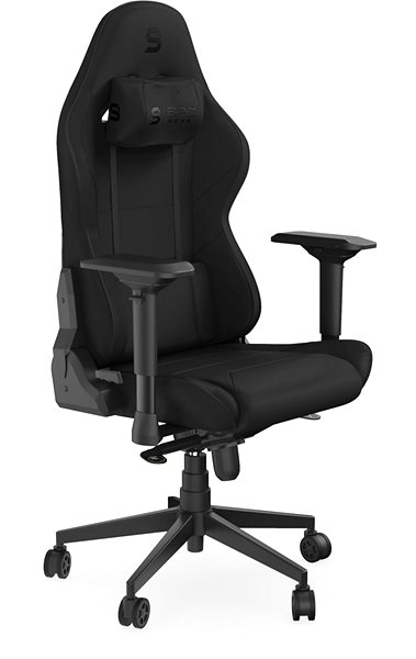 Gamer szék SPC Gear SR600F BK Oldalnézet