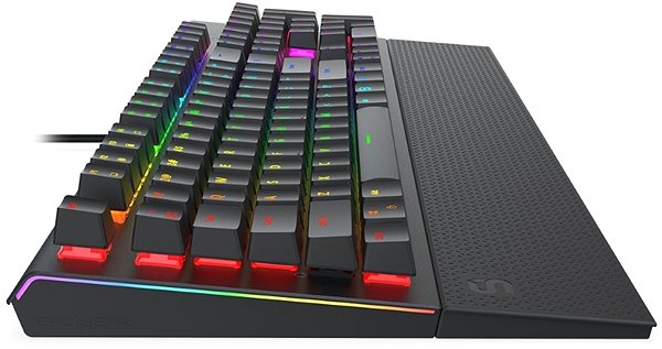 Gaming Keyboard SPC Gear GK650K Omnis Kailh Red - US Lateral view