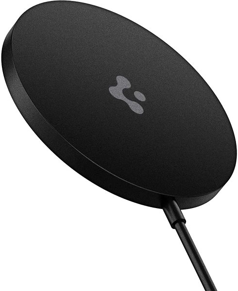 Bezdrôtová nabíjačka Spigen Power Arc ArcField Magnetic Wireless Charger Black Fast Charging/7,5 W ...