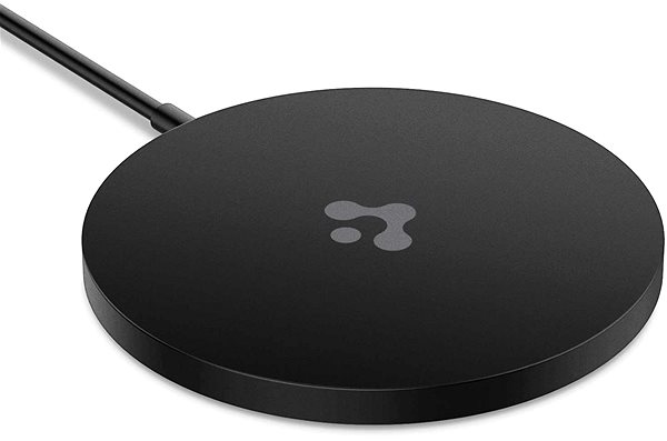 Bezdrôtová nabíjačka Spigen Power Arc ArcField Magnetic Wireless Charger Black Fast Charging/7,5 W ...
