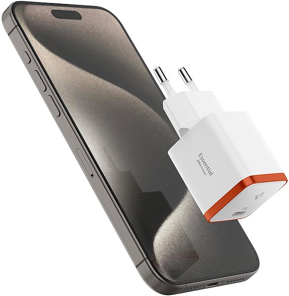 Wall Charger Spigen Essential 30W Wall Charger EE301EU White ...
