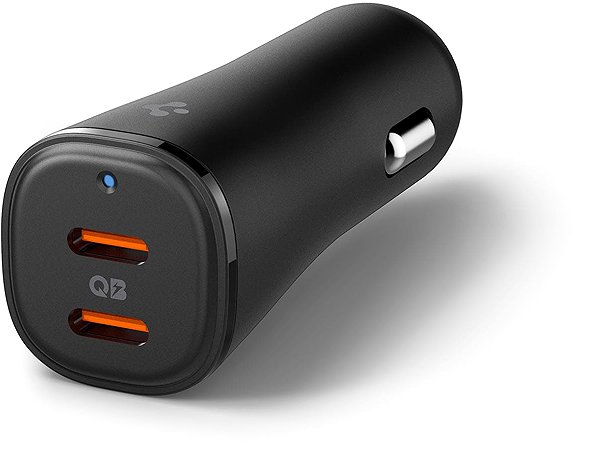 Car Charger Spigen Essential 50W Car Charger EV502 Black ...