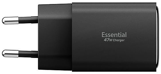 Wall Charger Spigen Essential 47W Wall Charger EE473EU Black ...