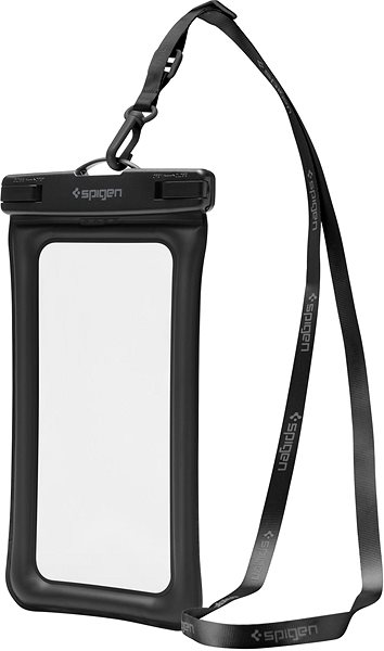 Mobiltelefon tok Spigen Aqua Shield A610 fekete vízálló úszótok - 2 db ...