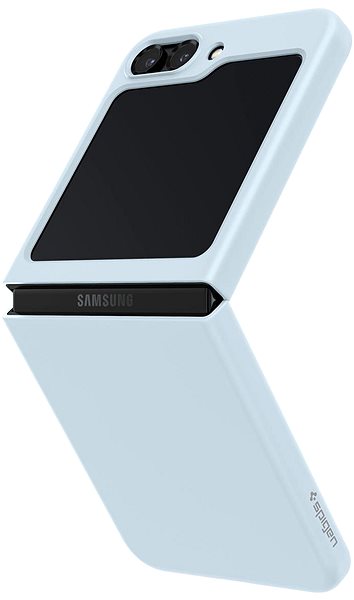 Telefon tok Spigen Air Skin Mute Blue Samsung Galaxy Z Flip5 tok ...