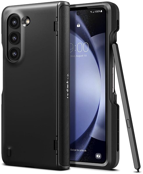Mobilný telefon Spigen Slim Armor Pro Pen Edition Black Samsung Galaxy Z Fold5 .