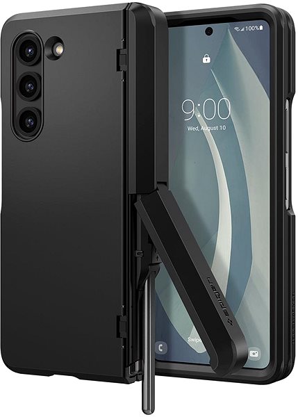 Mobilný telefon Spigen Tough Armor Black Samsung Galaxy Z Fold5 .