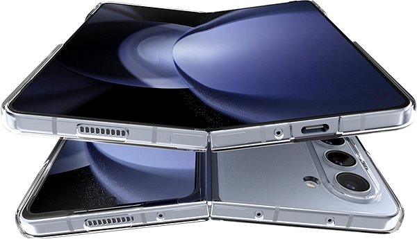 Telefon tok Spigen Air Skin Crystal Clear Samsung Galaxy Z Fold5 tok ...