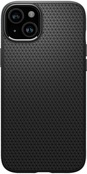 Kryt na mobil Spigen Liquid Air Matte Black iPhone 15 Plus ...