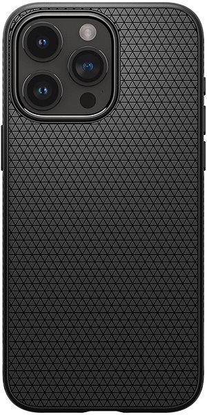 Mobilný telefón Spigen Liquid Air Matte Black iPhone 15 Pro .