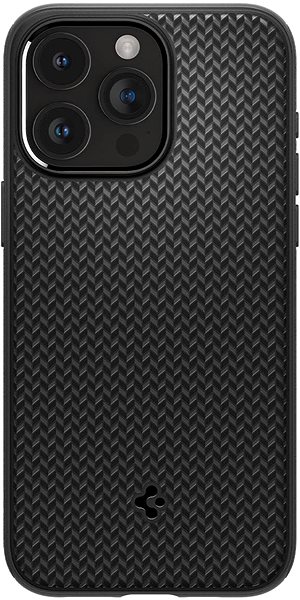 Kryt na mobilný telefón Spigen Mag Armor MagSafe Matte Black iPhone 15 Pro Max .